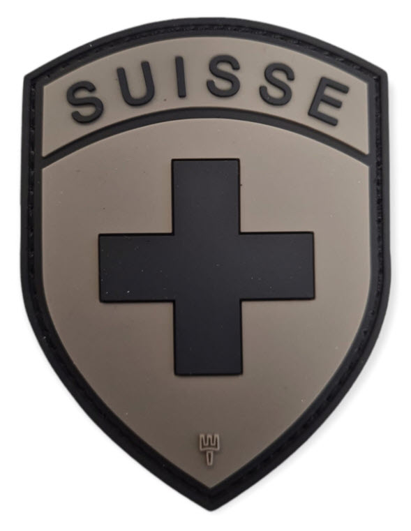 Klettabzeichen Suisse - ranger green