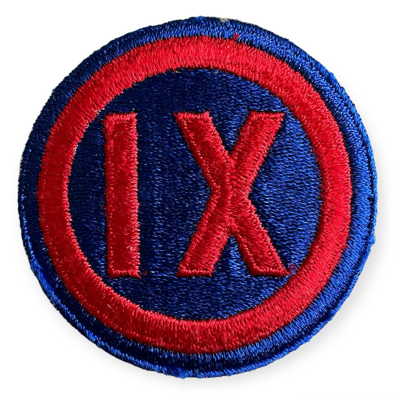 Stickabzeichen - 9th Corps