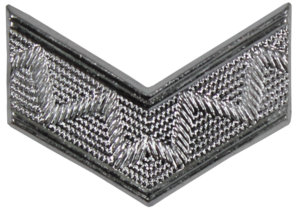 CZ/SK Metallabzeichen, silber, "Militärakademie Typ I", neuw.