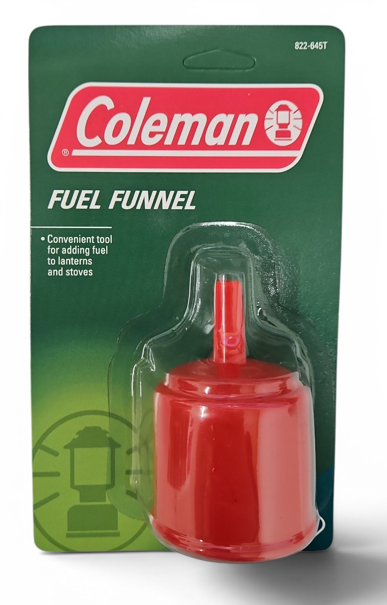 Coleman - Einfülltrichter für Laternen oder Kocher (rot)