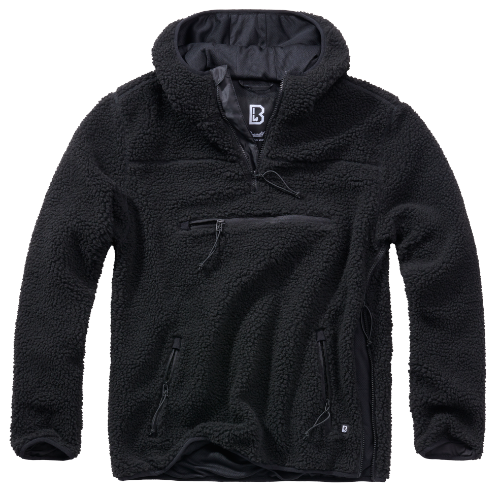 Brandit - Teddyfleece Worker Pullover black
