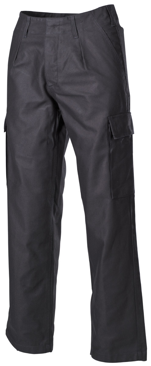BW Moleskinhose, schwarz, gr. Größen nach original BW TL