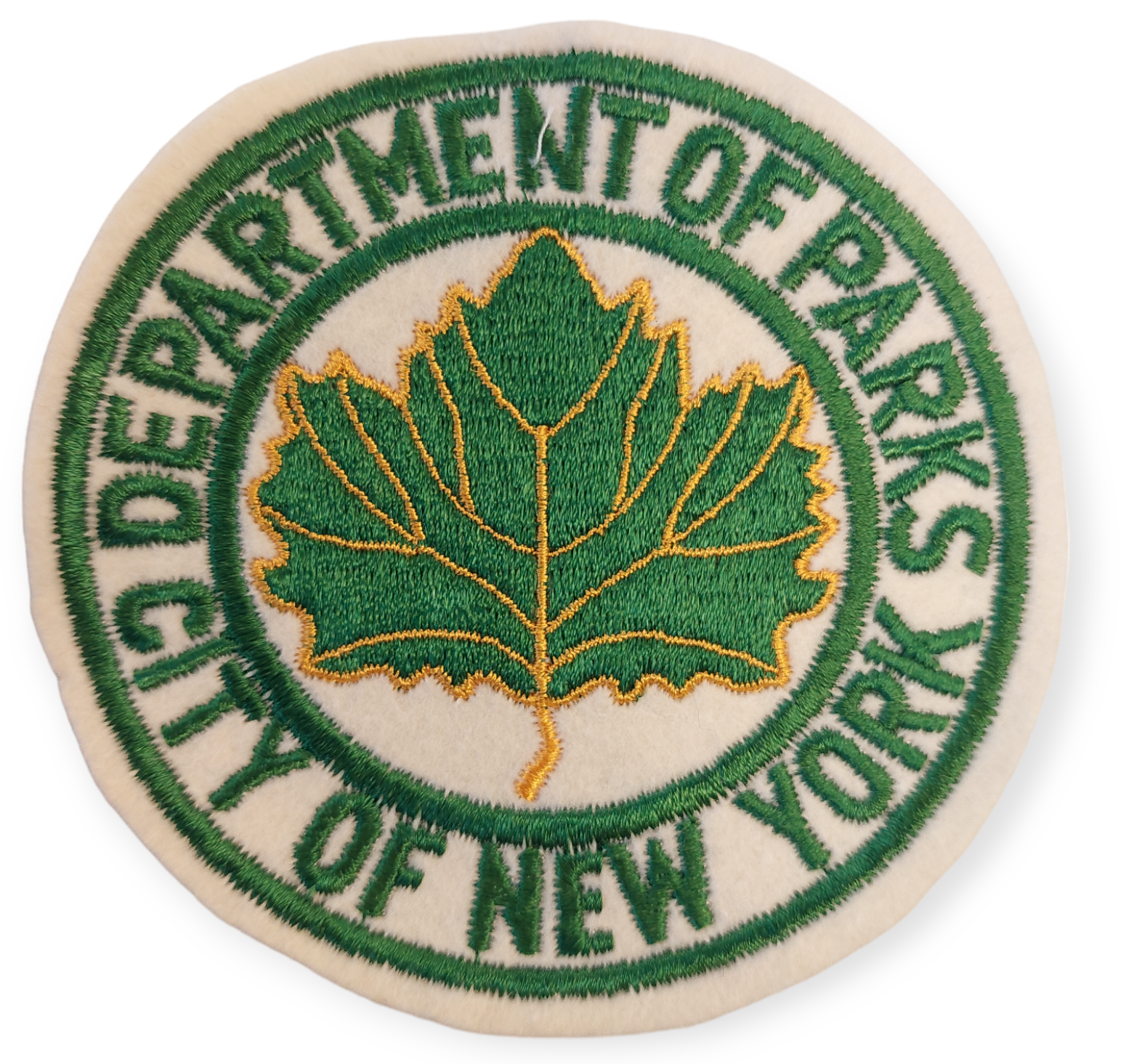Stickabzeichen - Department of Parks City of New York
