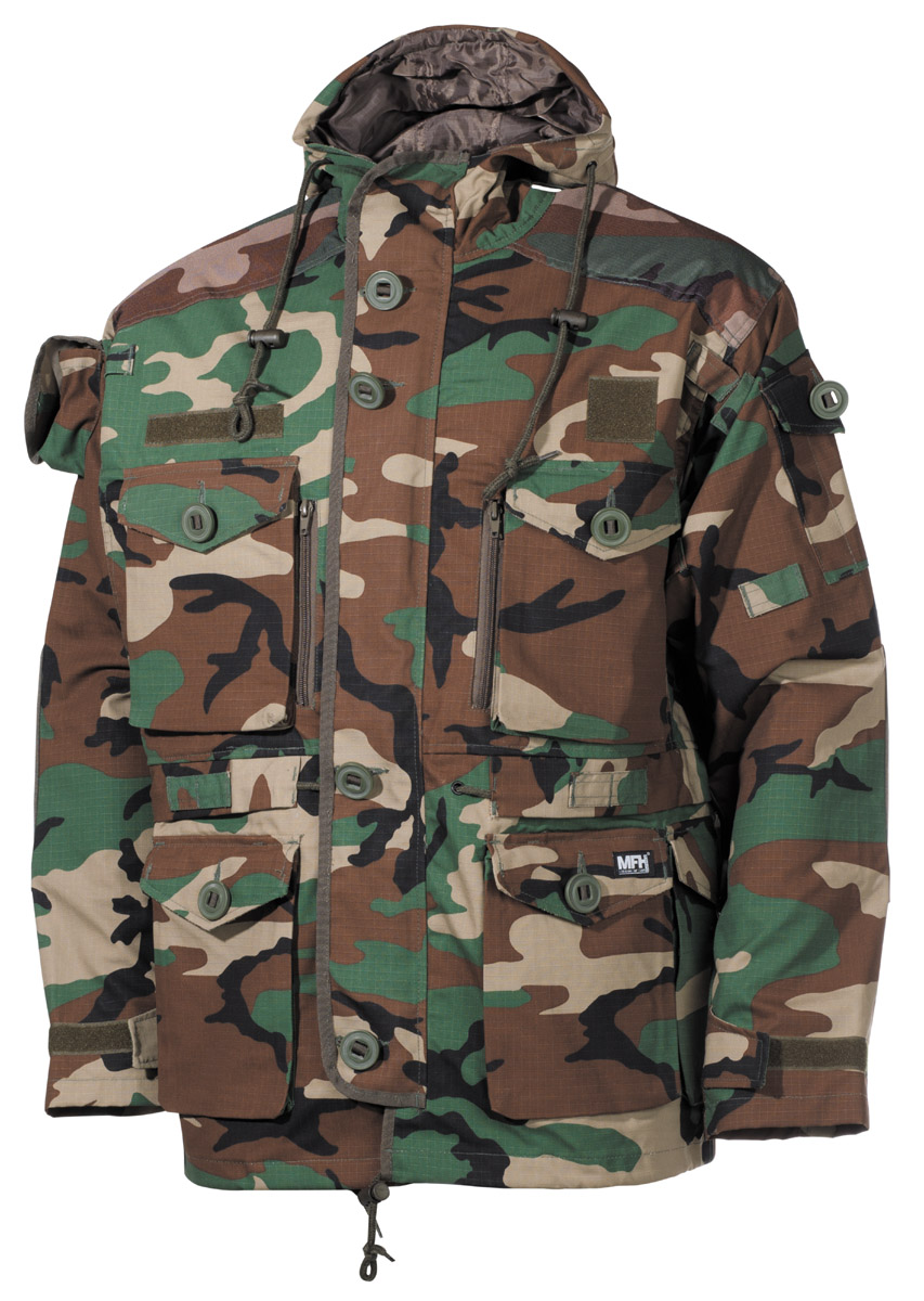 Kommandojacke, "Smock", Rip Stop, woodland